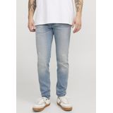 Original - Slanke Jeans - Vervaagd Blauw - Denim - Lage Taille