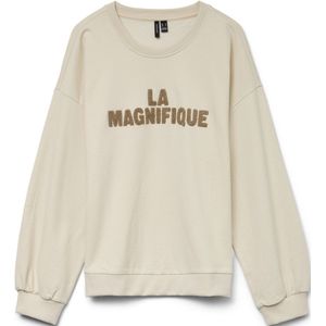 VMCLORA - Sweatshirt - Zwart - Sweatstof - Lange Mouw