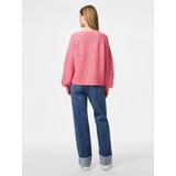 Pcsikka - Gebreide Trui - Ronde Hals - Lange Mouwen - Raglanmouwen