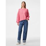 Pcsikka - Gebreide Trui - Ronde Hals - Lange Mouwen - Raglanmouwen