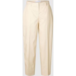 SELECTED Broek  greige