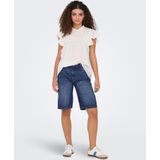 Onlsonny - High Waist Regular Fit Denim Shorts - Blauw - Denim