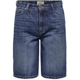 Onlsonny - High Waist Regular Fit Denim Shorts - Blauw - Denim