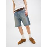 Jack & Jones Alex Original Cb 308 Sn Korte Jeans - Baggy Fit - Hoog - Denim