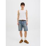 Jack & Jones Alex Original Cb 308 Sn Korte Jeans - Baggy Fit - Hoog - Denim