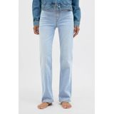 Jeans - Effen - Denim - Light Washed - Regular Fit