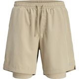 Sport - Korte Broeken - Zwart - Geweven Stof