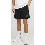 Sportkleding - Shorts - Zwart - Geweven Stof - Trekkoord in Taille