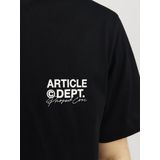 Jack & Jones - Jcodynamic Dust Tee - T-shirt - Zwart - Katoen