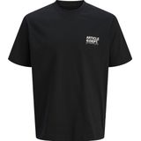 Jack & Jones - Jcodynamic Dust Tee - T-shirt - Zwart - Katoen