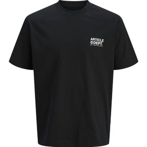 Jack & Jones - Jcodynamic Dust Tee - T-shirt - Zwart - Katoen