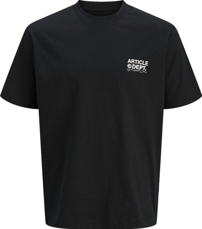 Jack & Jones - Jcodynamic Dust Tee - T-shirt - Zwart - Katoen