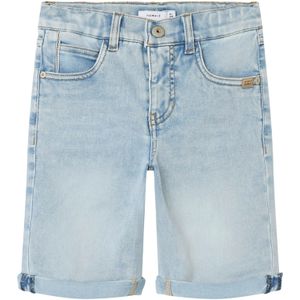 Name It Jongens Nkmtheo XSL DNM L Shorts - Lichtblauw Gebleekte Denim