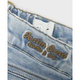 NAME IT - NKMTHEO XSL DNM L SHORTS - Light Blue Bleached Denim