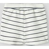 Name It - Fully Baby Jongens Short - Cloud Dancer - Regular Fit