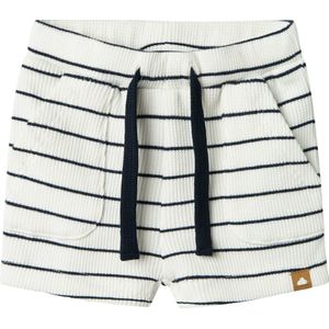 Name It - Fully Baby Jongens Short - Cloud Dancer - Regular Fit