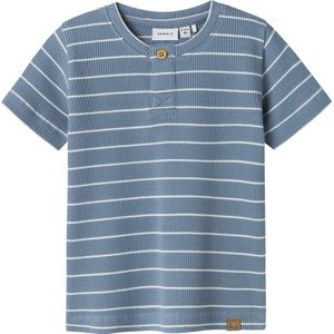 Name It - Haut - Shirt - Lichtblauw - Katoen
