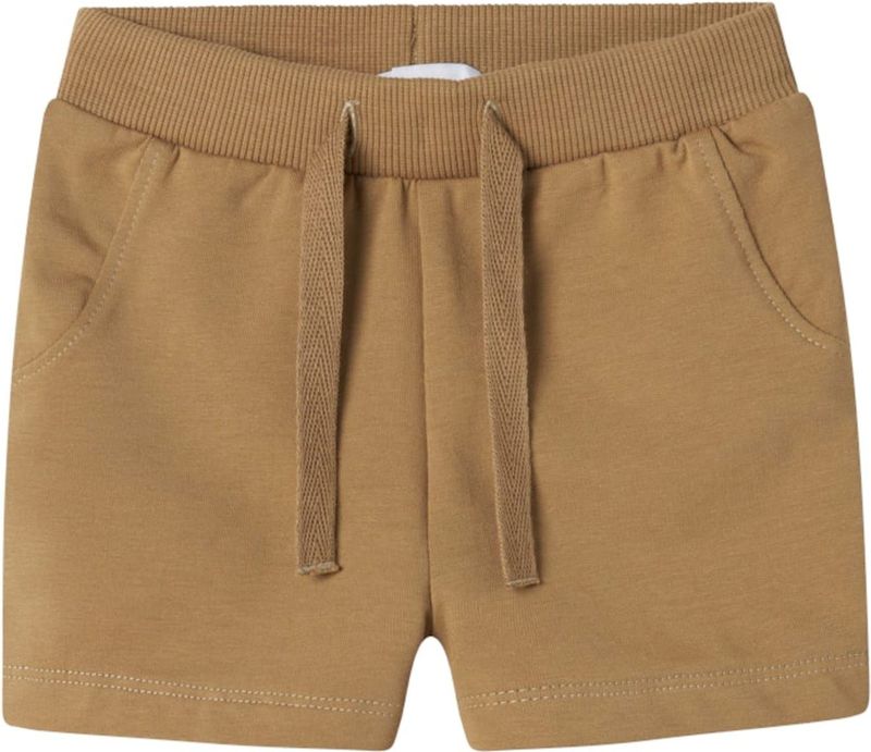 Name It - Baby Korte Broek - Normale Pasvorm - Geribbelde Tailleband - Elastisch
