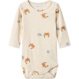 Body - All-Over Print - Jersey - Lange Mouwen - Ronde Hals