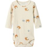 Body - All-Over Print - Jersey - Lange Mouwen - Ronde Hals