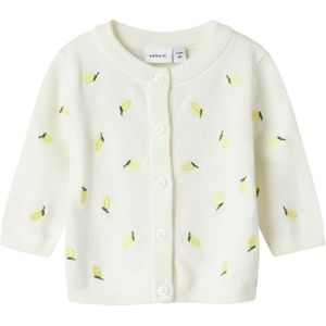 Name It Nbfdetrille Ls Knit Card Box, cloud dancer, 74