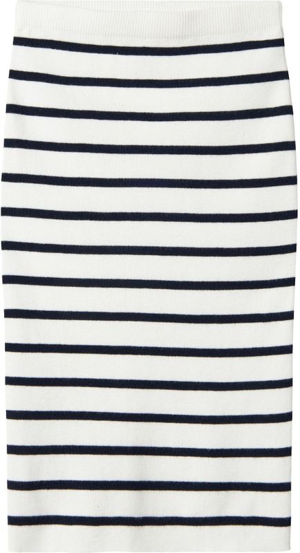 Strokenrok - Gestreept - Viscose - 3/4 Lengte