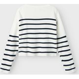 Gebreide Trui - Boxy Fit - Ronde Hals - Lange Mouwen - Kort