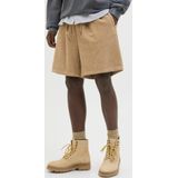 Jack & Jones - PANTS STUDIO - Korte Broek - Lichtbruin - Wide Leg