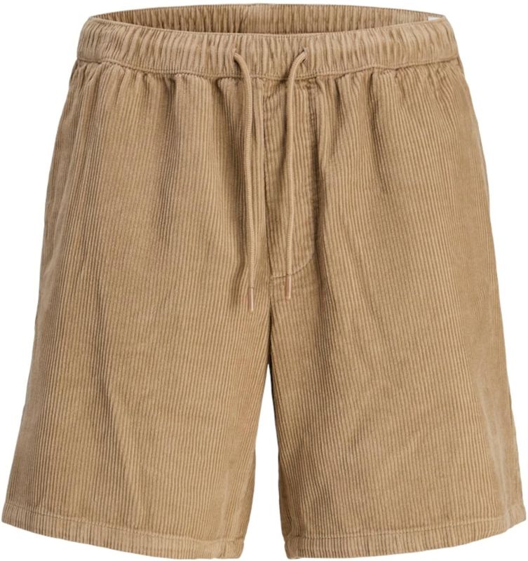 Jack & Jones - PANTS STUDIO - Korte Broek - Lichtbruin - Wide Leg