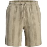 JACK & JONES - JPSTJAIDEN - Broek - Donkerbeige - Gevoerde Zoom/Rand