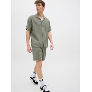 Broek - Effen - Katoen - Gevoerde Zoom/Rand