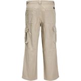 Cargobroek - Plaza Taupe - Hoog Taille - Wijd Pasvorm - Steekzakken