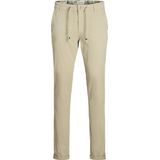 Chino Broek - Geweven Stof - Slim Fit - Middelhoge Taille - Katoen Elastaan