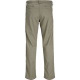 Relaxed Fit Broek - Geweven Stof - Katoen/Linnen - Trekkoord in Taille