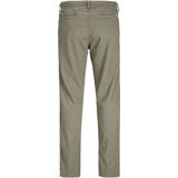Relaxed Fit Broek - Geweven Stof - Katoen/Linnen - Trekkoord in Taille