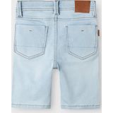 Light Blue Denim - Korte Broek - Riemlussen - Slim Fit