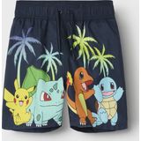 NAME IT - NKMMACSEN POKEMON SWIMSHORTS SKY - Jongens - Badpakken - Polyester