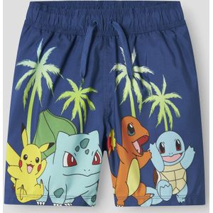 NAME IT - NKMMACSEN POKEMON - Zwemshorts - Sky - Jongens