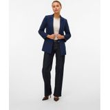 Blazer - Omkeerbare Hals - Polyester Voering - Slim Fit