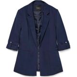 Blazer - Omkeerbare Hals - Polyester Voering - Slim Fit