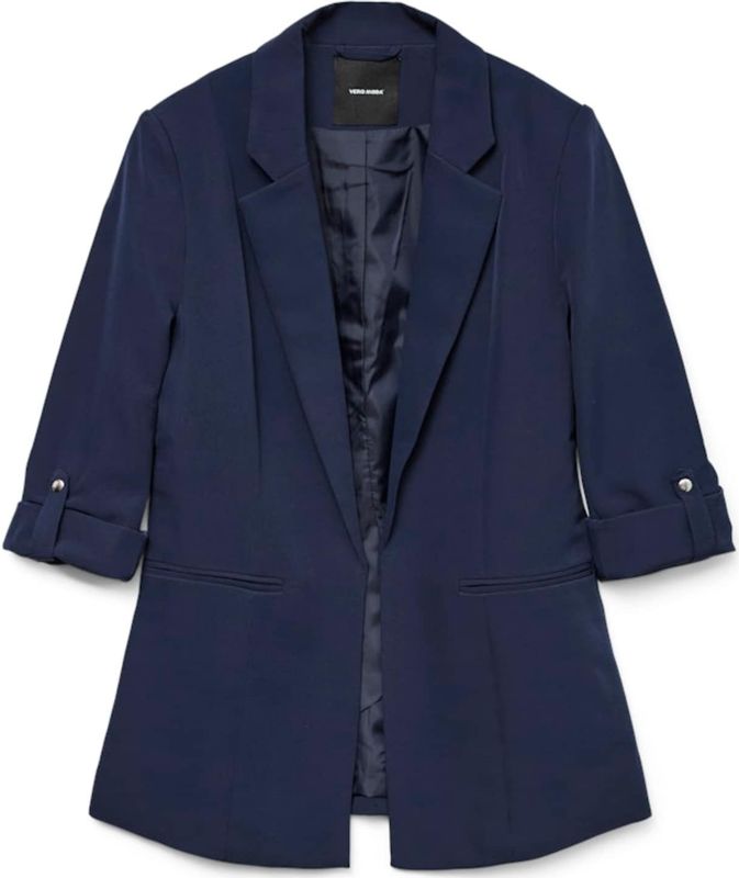 Blazer - Omkeerbare Hals - Polyester Voering - Slim Fit