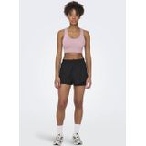 SPORT - Sport-bh - Zwart - Zweetafvoerende stof - Racerback