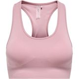 SPORT - Sport-bh - Zwart - Zweetafvoerende stof - Racerback