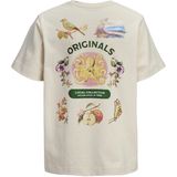 JACK & JONES - T-shirt - Ecru - Katoen