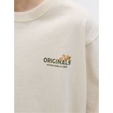 JACK & JONES - T-shirt - Ecru - Katoen