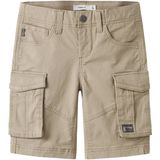Cargo Shorts - Blauw - Katoen - Verstelbare Taille