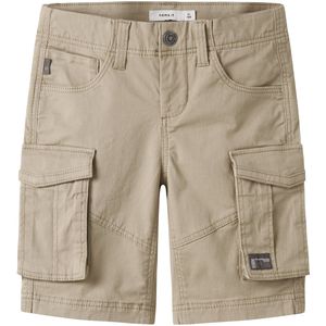 Cargo Shorts - Blauw - Katoen - Verstelbare Taille