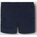 Name It - Cargo Short BEN - Navy Blazer - Baggy Fit