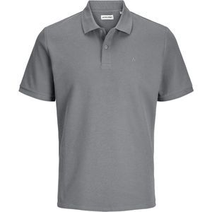JACK&JONES JJEAUSTIN - Poloshirt - Ultimate Grey - Jersey - Korte Mouwen