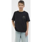 Jack & Jones Junior - T-shirt - Zwart - Katoen